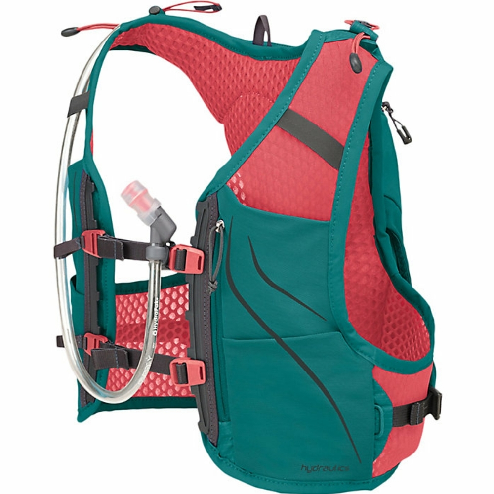OSPREY Teal and Coral Hydration Vest